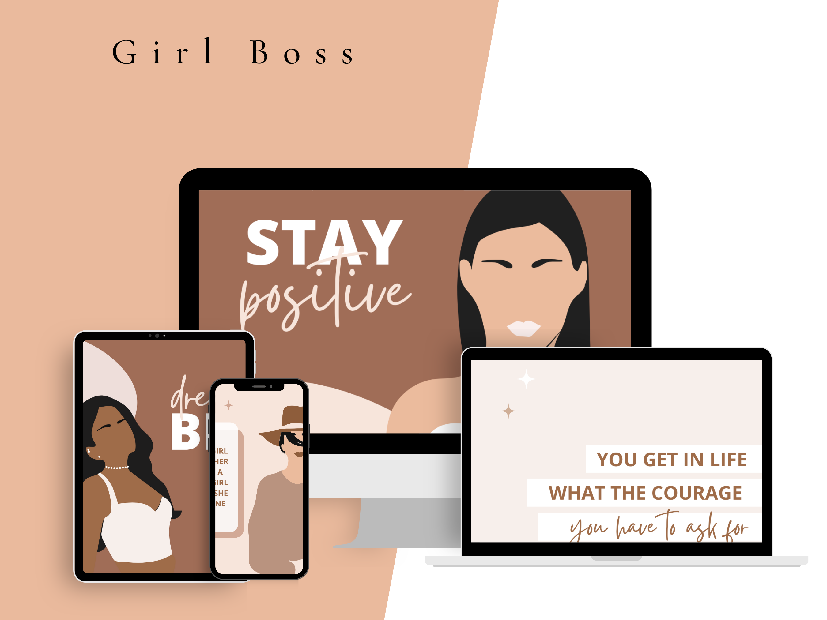 Lady Boss Instagram Templates